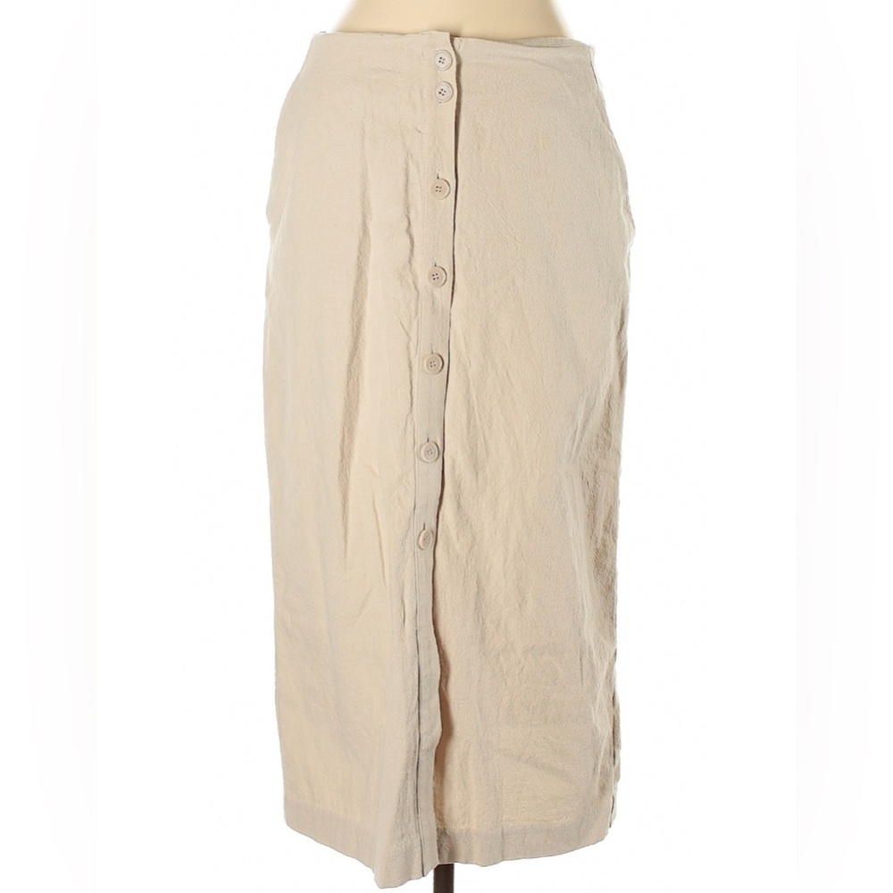 H&M Linen Blend Skirt - Size 12